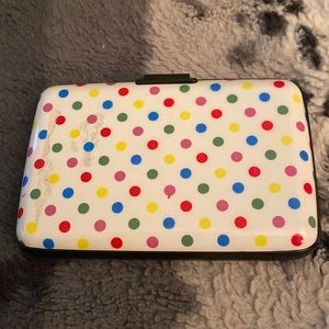 Womens hard case credit card/cash wallet